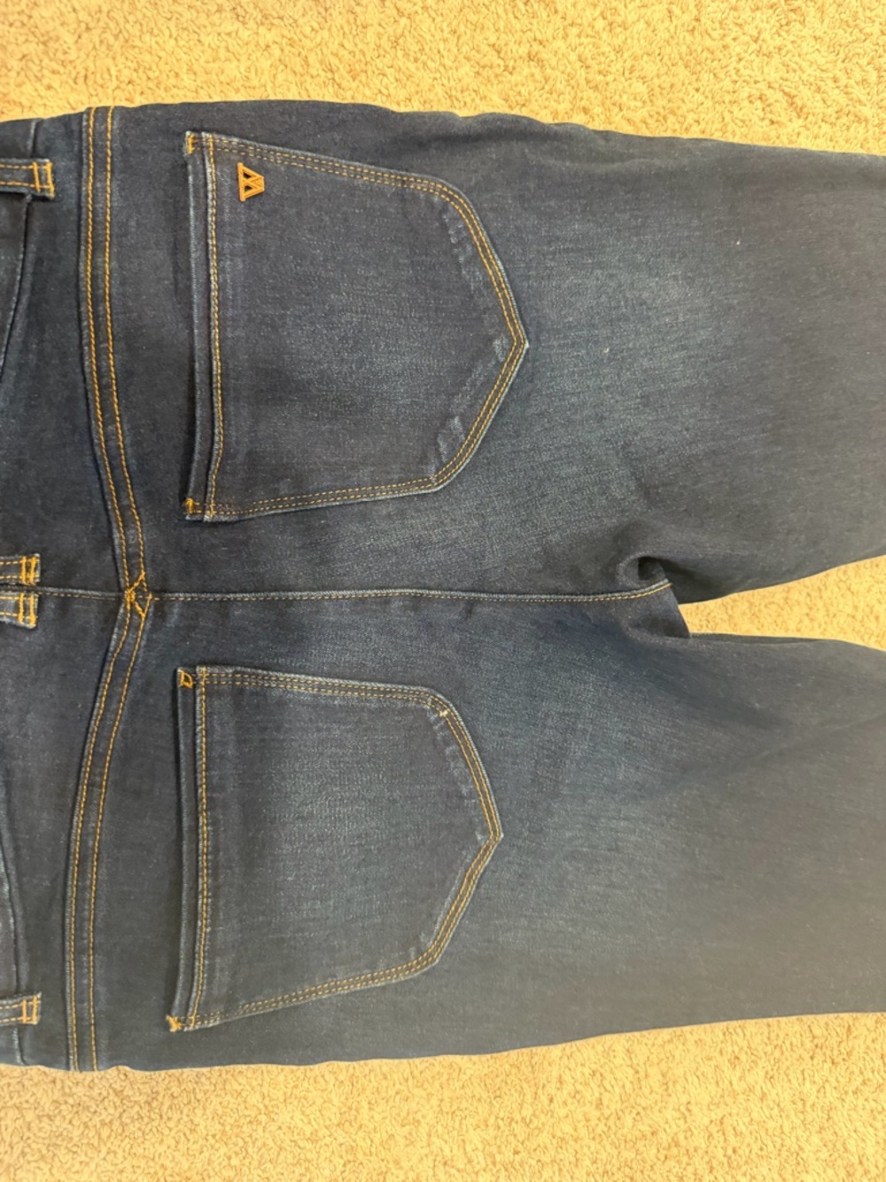 Wit & Wisdom Dark Blue Flare Jeans - Picture 5 of 6